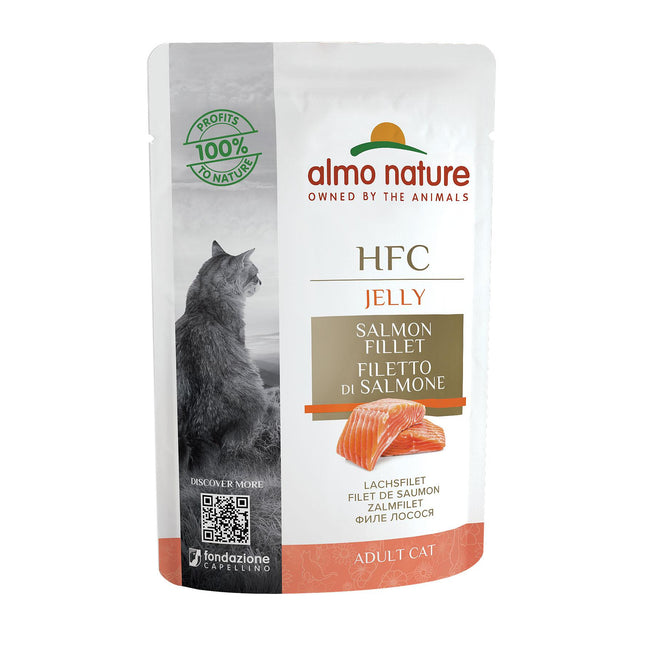 HFC Gelée Adulte Saumon 55g
