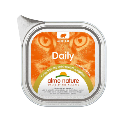 Menu Adulte Quotidien à la Dinde 100g