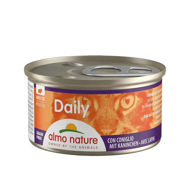 Mousse de Lapin Adulte Quotidienne 85g
