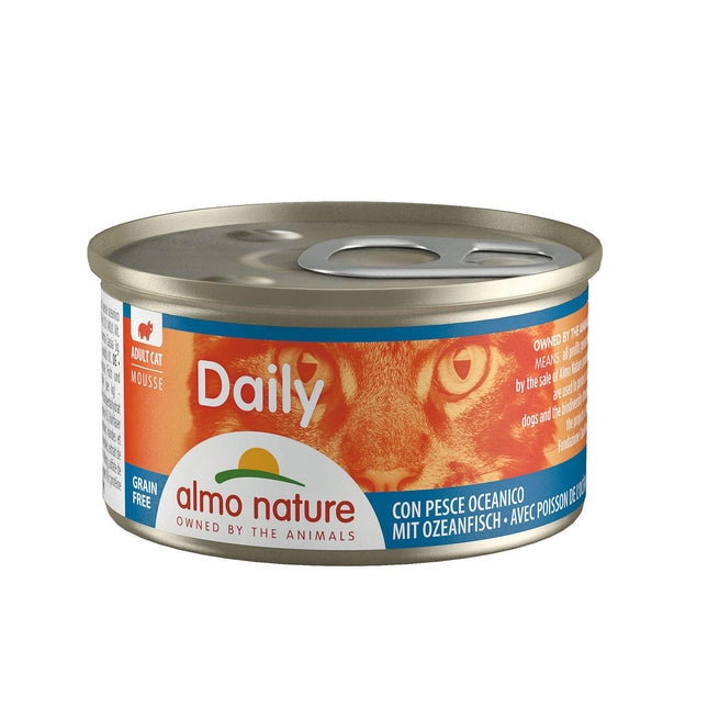 Mousse Quotidienne Adulte Poisson d'Océan 85g
