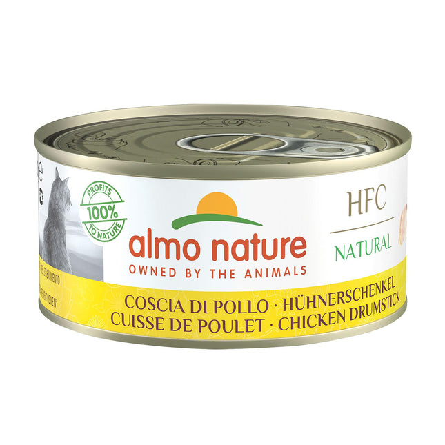 Annonce naturelle HFC. Cuisses de poulet 150g