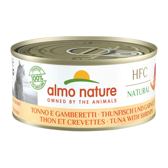 HFC Natural – thon et crevettes, 150g