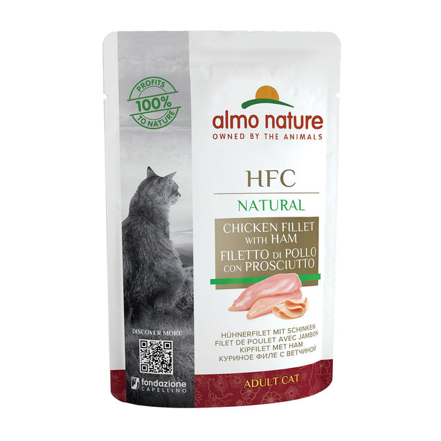 Naturel - filet de poulet au jambon 55g