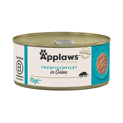 Gelée de filet de thon en boîte 70g