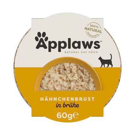 Poitrine de poulet et riz au pot pour chat