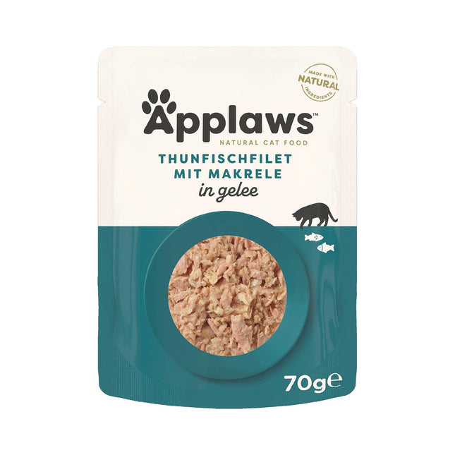 Pochette Thon &amp; Maquereau en Gelée 70g