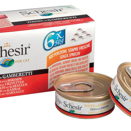 Thon aux crevettes 6x50g multipack