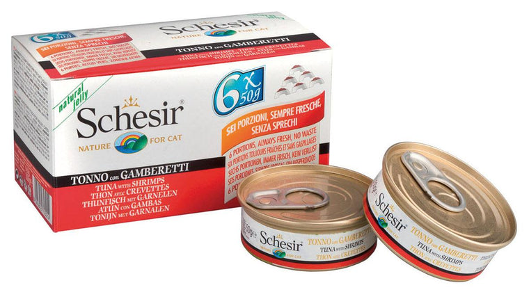 Thon aux crevettes 6x50g multipack