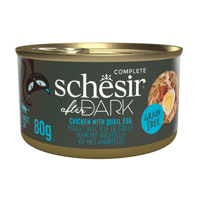 After Dark Wholefood poulet avec œuf de caille, 80g