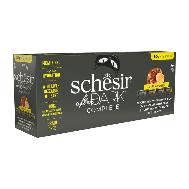 Pack multi-aliments After Dark, 12 x 80 g