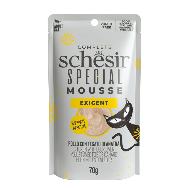 Spécial Mousse Exigent poulet au foie de canard, 70g