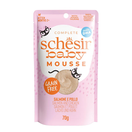 Baby Mousse Saumon et Poulet, 70g