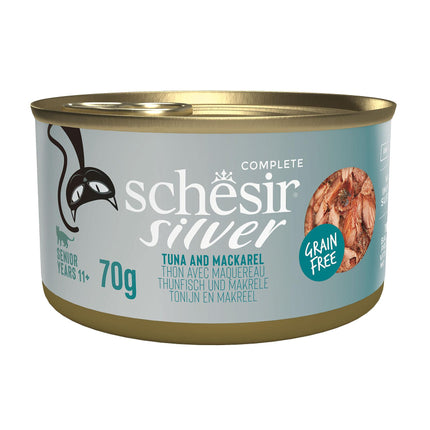 Senior 11+ Silver Wholefood Thon et Maquereau, 70 g