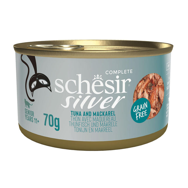 Senior 11+ Silver Wholefood Thon et Maquereau, 70 g