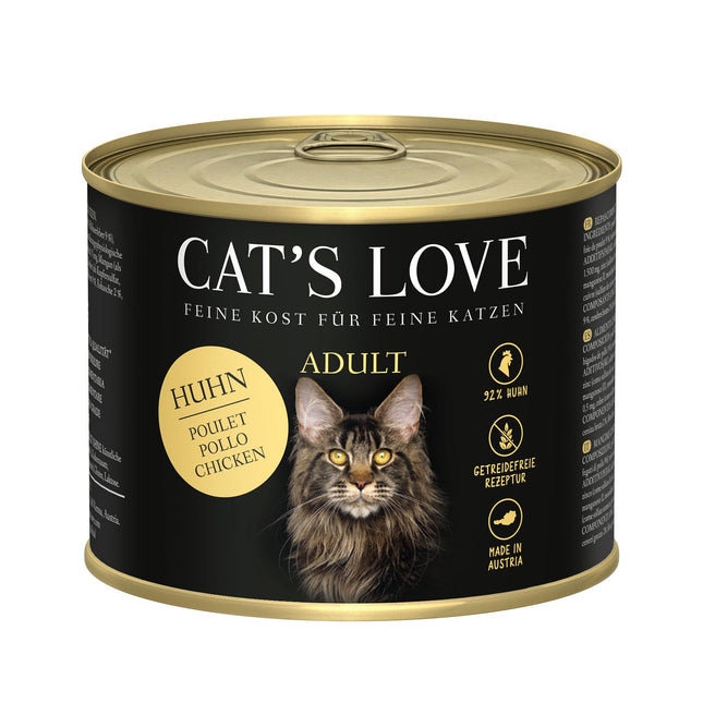 Cat's Love Adult Poulet pur, 200g