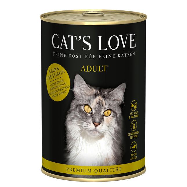 Adulte, veau &amp; dinde, 400g