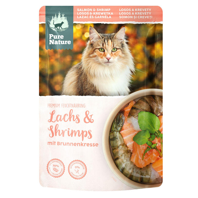 Lachs&Shrimps Brunnenkres 80g