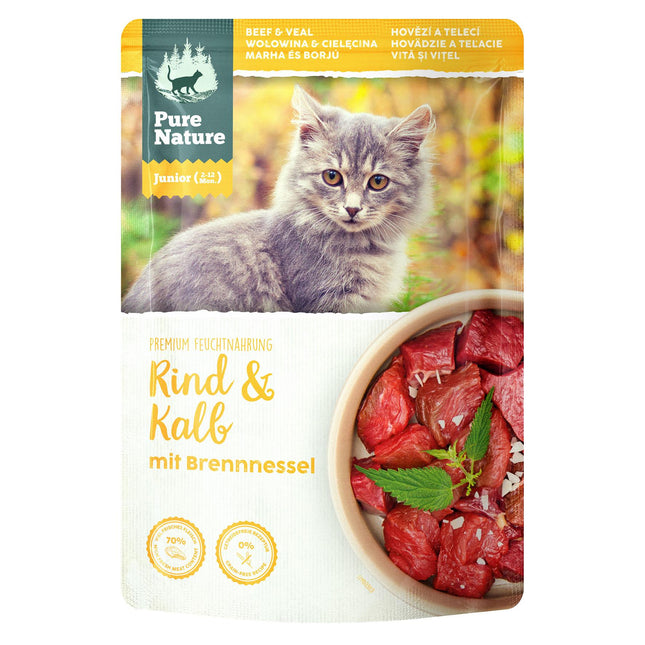 Rind & Kalb mit Brennnessel 85g