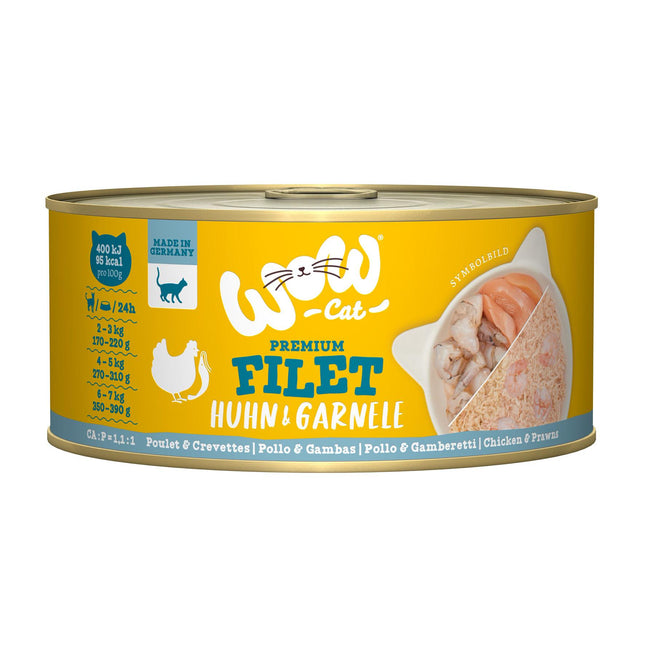 Filet de poulet et crevettes, 70g