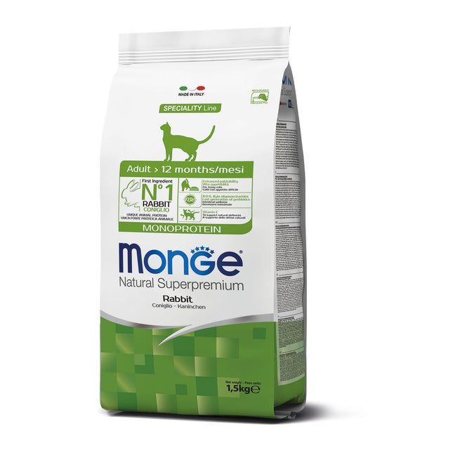 Katze Monoprotein Adult Kaninchen, 1,5kg
