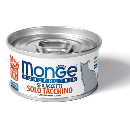 Dinde monoprotéinée pour chat 80g