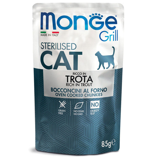 Truite Stérilisée Grillée, 85g