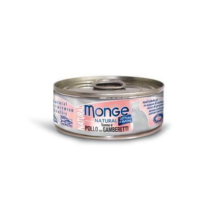 Natural Cat Ad. Tuna&Chic&Shri 80g