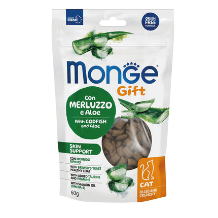 Filled & Crunchies Kabeljau & Aloe, 60g