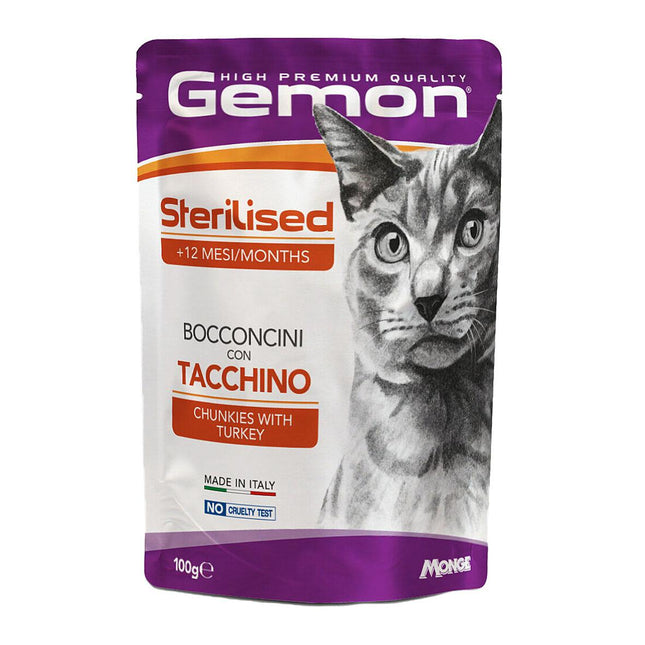 Cat Sterilised Turkey, 100g