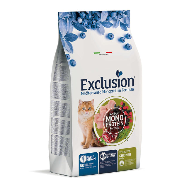 Poulet stérilisé pour chat 300g