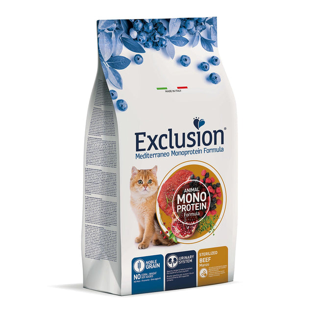 Bœuf stérilisé pour chat 300g