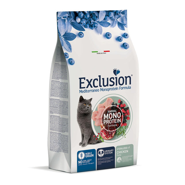 Chat stérilisé +7 au poulet, 300 g