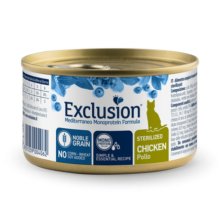 Poulet Stérilisé pour Chat 85g