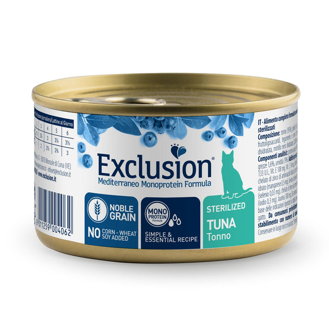 Thon stérilisé pour chat 85g