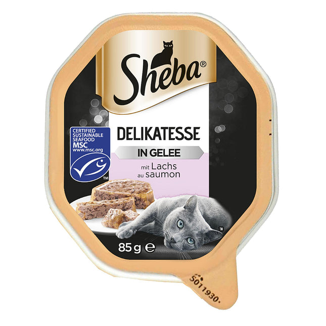 Délicatesse en gelée au saumon, 85g