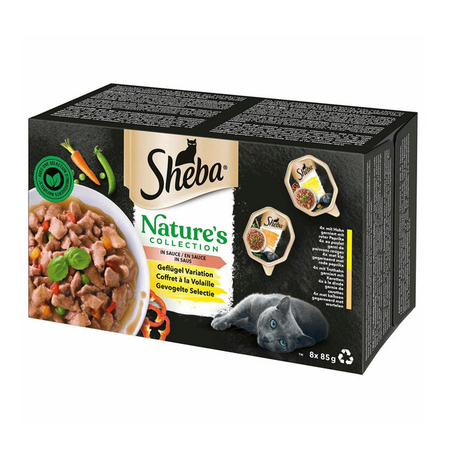 Sheba Sélection de Volaille 8x85g