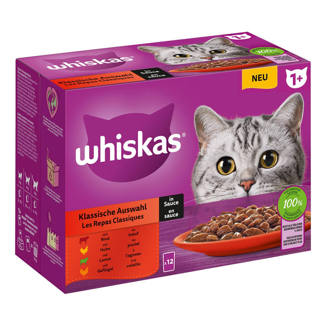 Whiskas 1+ Sélection Classique 12x85g