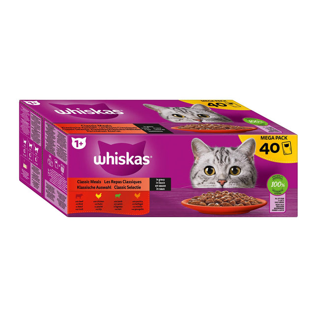 Whiskas 1+ Sélection Classique 40x85g