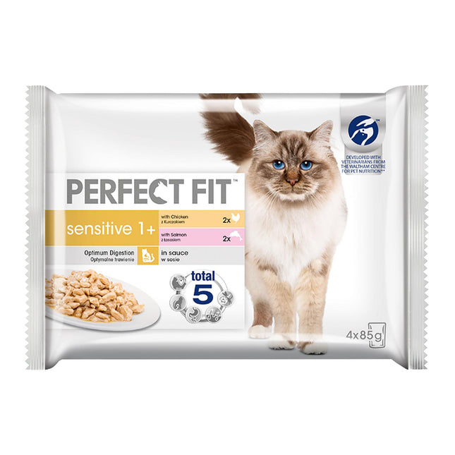 Sensitive 1+ Poulet &amp; Saumon