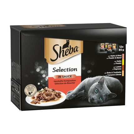 Sélection en sauce composition copieuse, 1020g