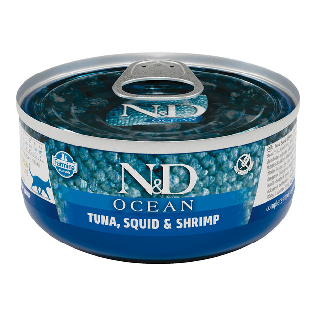 Crevettes au thon adulte pour chat, 70 g