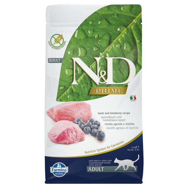 Farmina Cat Adulte Agneau Myrtille 1,5kg