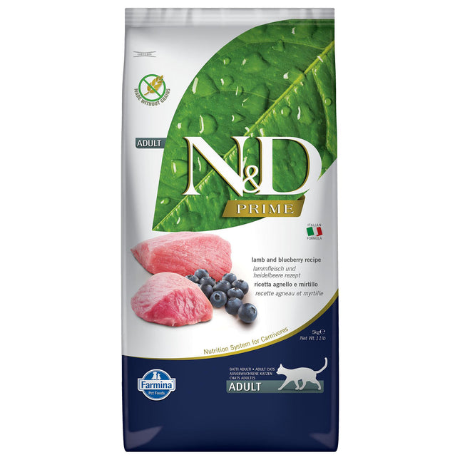 Farmina Cat Adulte Agneau Myrtille 5kg