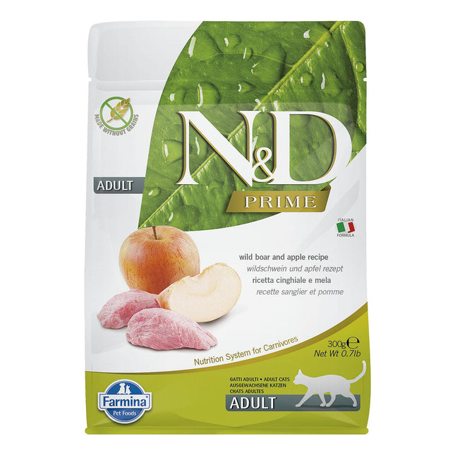 Farmina Cat Adulte Sanglier Pomme, 300 g