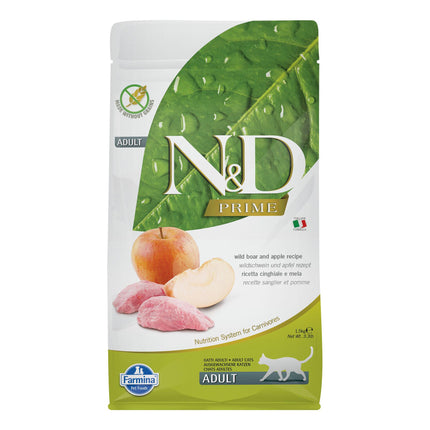 Cat Prime Adulte Sanglier &amp; Pomme