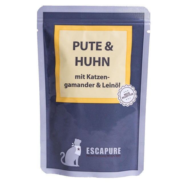 Pute & Huhn mit Katzengamander