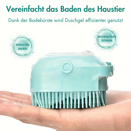 Badebürste Hund