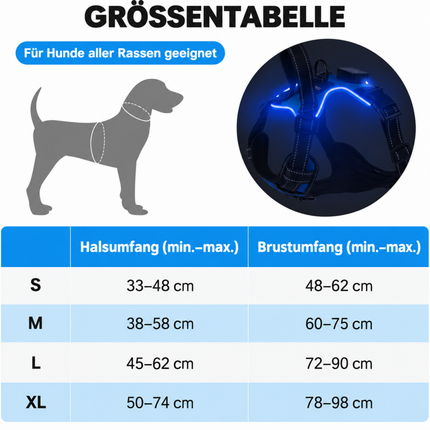 LED-Hundegeschirr