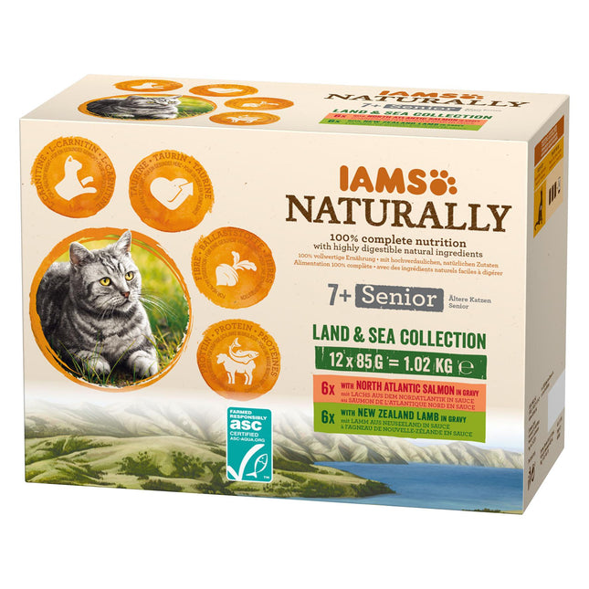 Mélange Terre et Mer Naturally Senior, 12x85g
