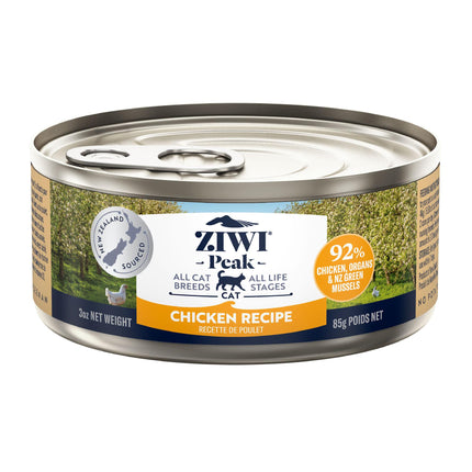Nourriture en conserve pour chat Ziwi Peak au poulet 85 g